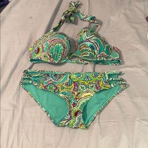 Aerie paisley print bathing suit!